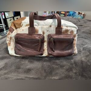 American Darling cowhide travel duffel bag